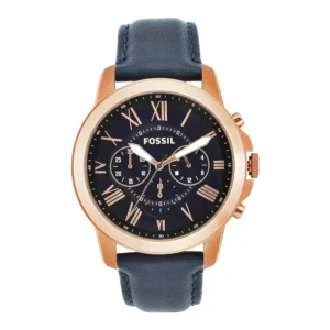 Fossil Analog Blue Dial Men's Watch